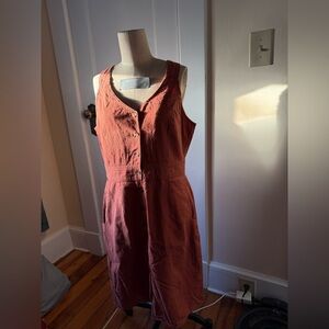 Rust Prana M Grace Trail Dress